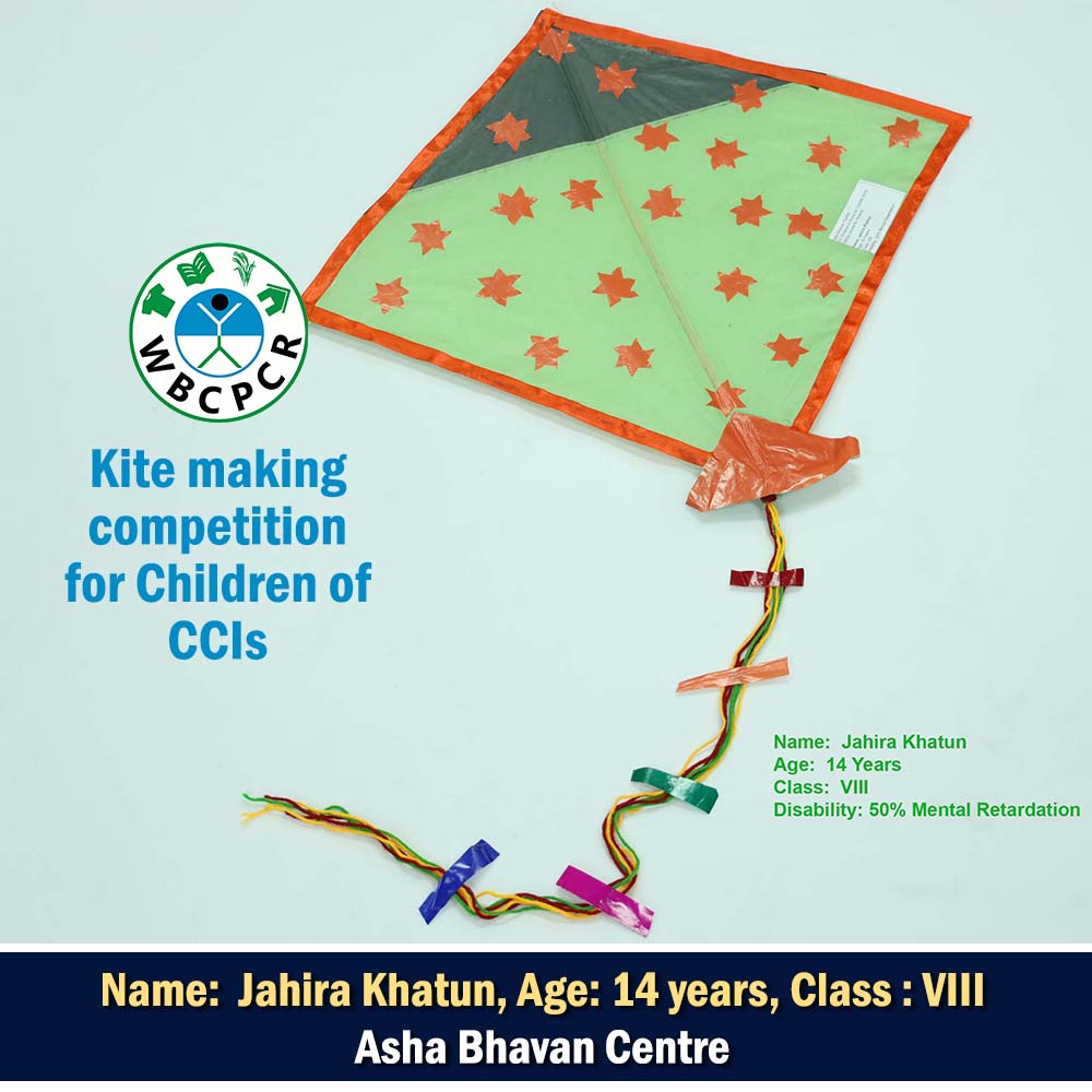 Kite making competition for Children of CCIs